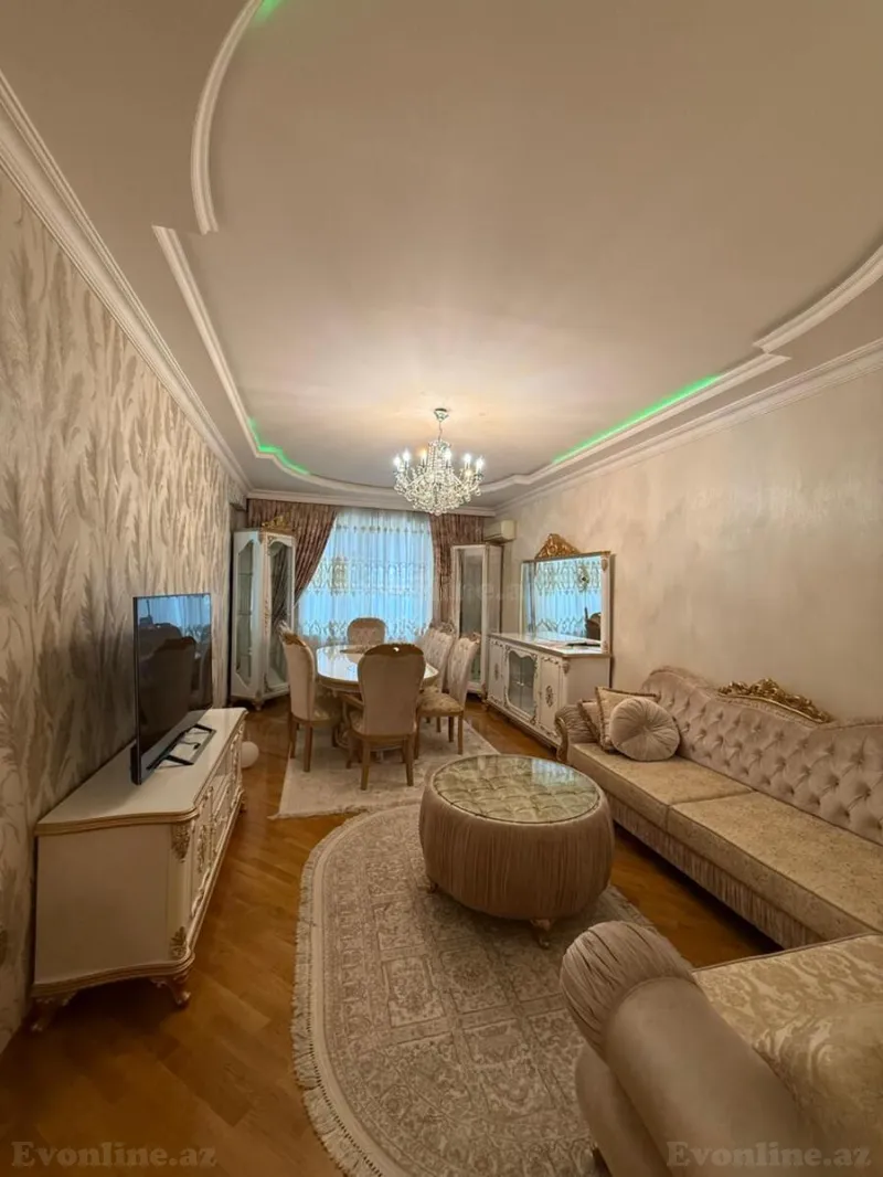 Satılır 4 otaqlı Mənzil Yeni tikili 145 m² İnşaatçılar m. - şəkil 13