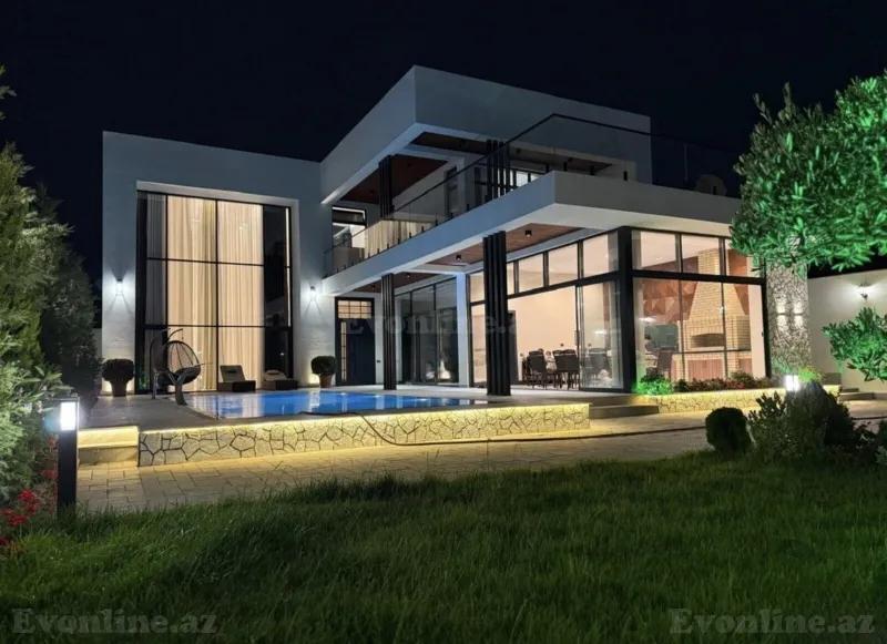 5 otaqlı Həyət evi 450 m² Şağan Kirayə verilir