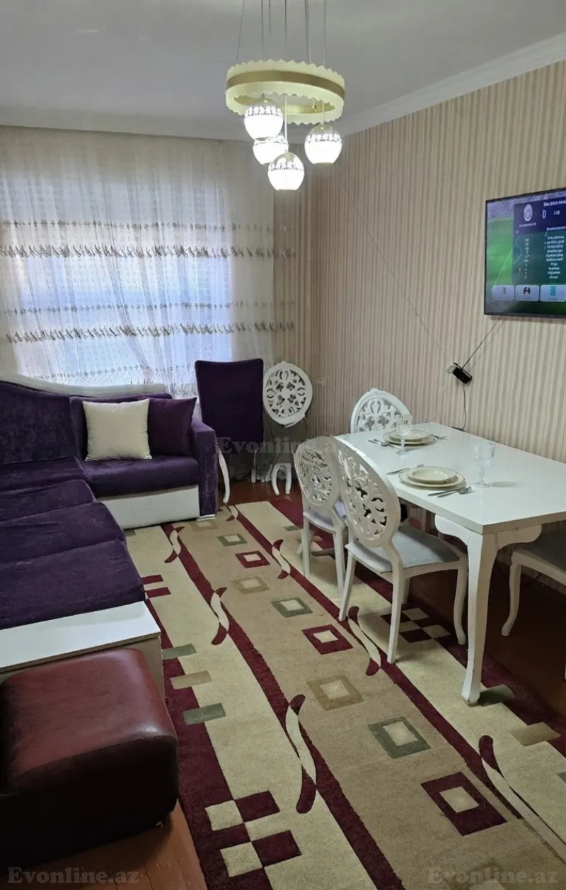 Satılır 4 otaqlı Mənzil Köhnə tikili 100 m² Həzi Aslanov m. - şəkil 2