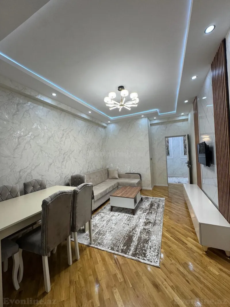 Kirayə verilir 3 otaqlı Mənzil Yeni tikili 65 m² İnşaatçılar m. - şəkil 2