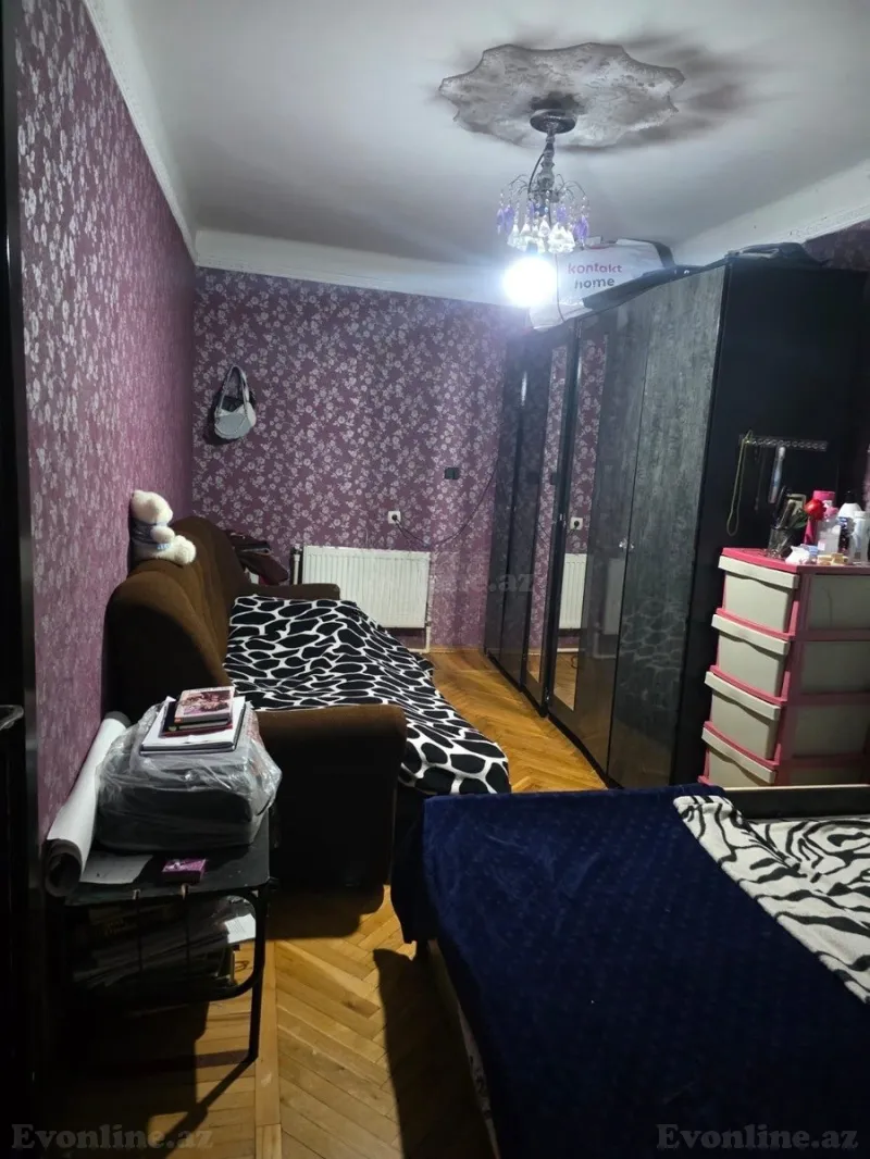 Kirayə verilir 2 otaqlı Mənzil Köhnə tikili 60 m² Gənclik m. - şəkil 2
