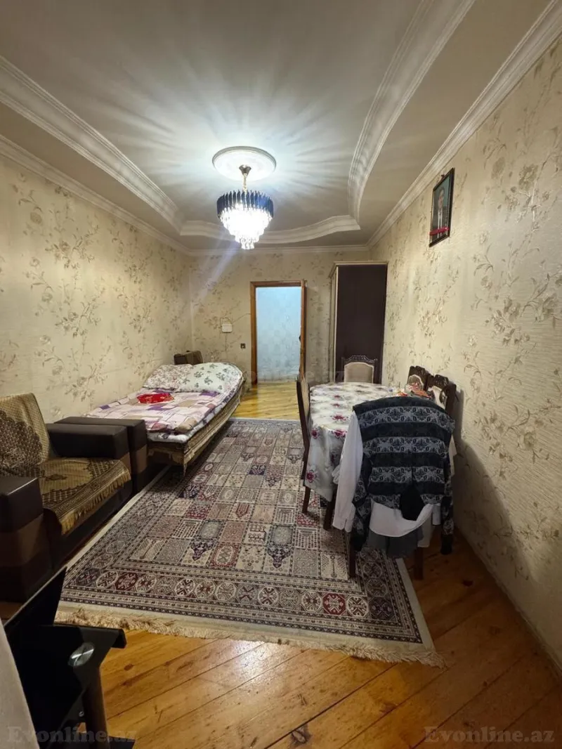 Satılır 2 otaqlı Mənzil Köhnə tikili 46 m² Yeni Yasamal - şəkil 4