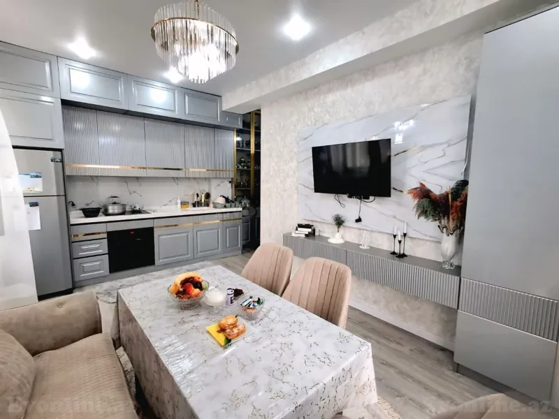 Satılır 3 otaqlı Mənzil Yeni tikili 67 m² Xətai r. - şəkil 2