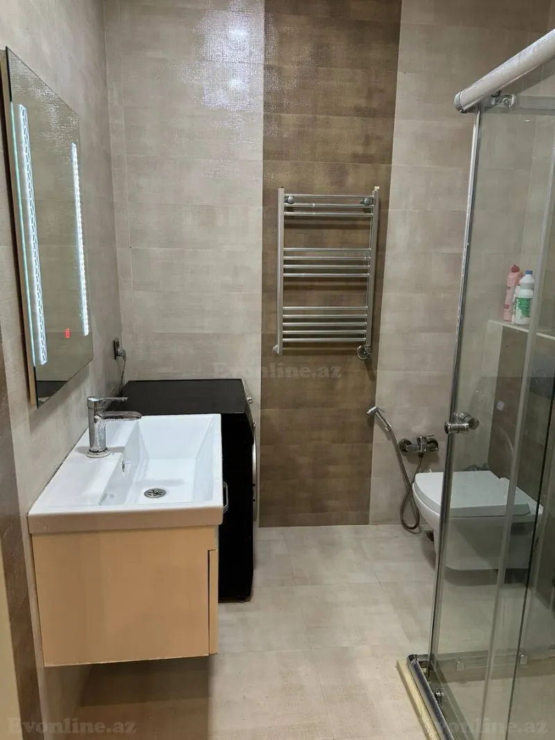 Kirayə verilir 3 otaqlı Mənzil Yeni tikili 108 m² Nəsimi r. - şəkil 10