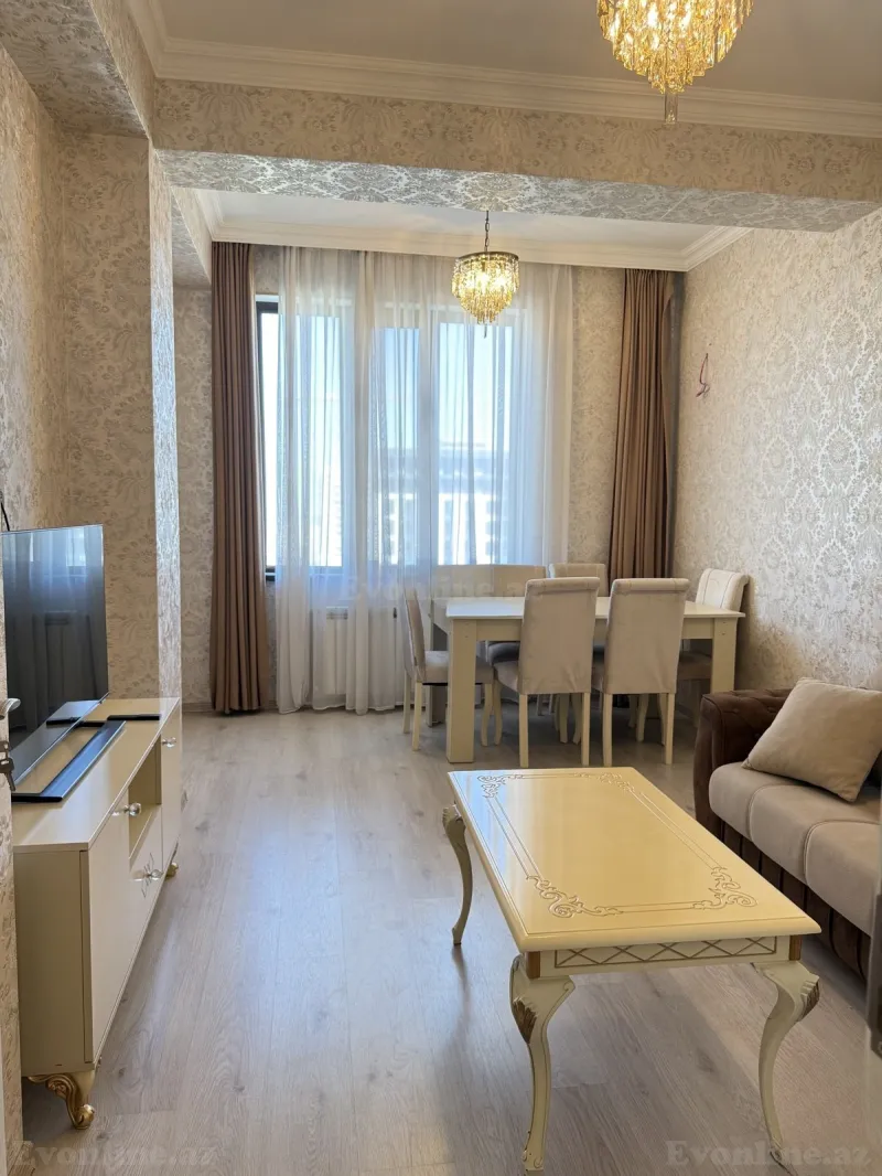 Kirayə verilir 2 otaqlı Mənzil Yeni tikili 75 m² Elmlər Akademiyası m. - şəkil 3