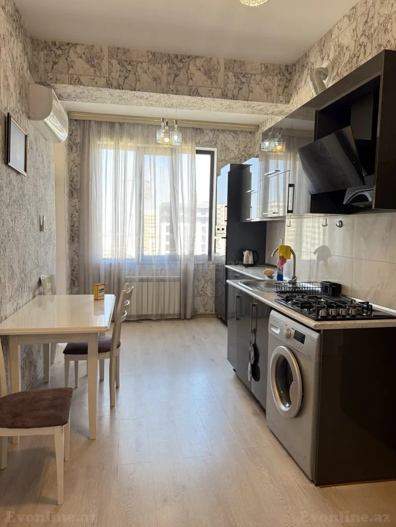 Kirayə verilir 2 otaqlı Mənzil Yeni tikili 75 m² Elmlər Akademiyası m. - şəkil 9