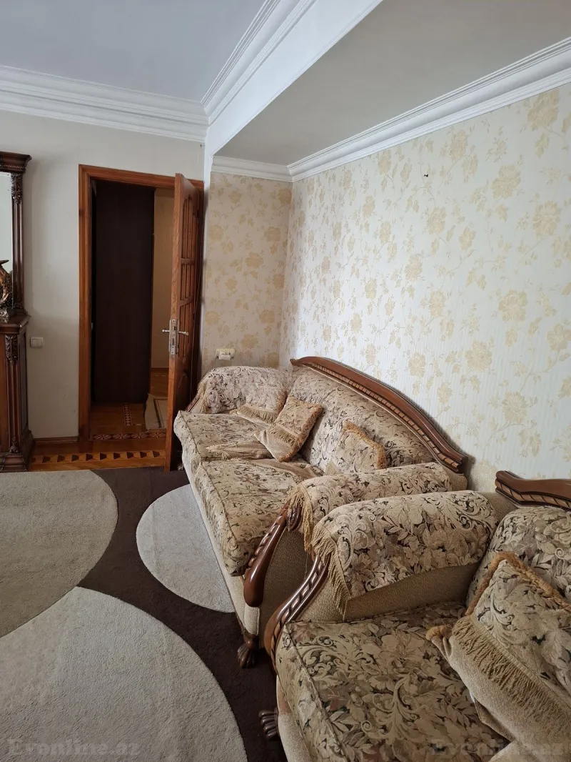 Kirayə verilir 3 otaqlı Mənzil Köhnə tikili 100 m² Nərimanov r. - şəkil 13