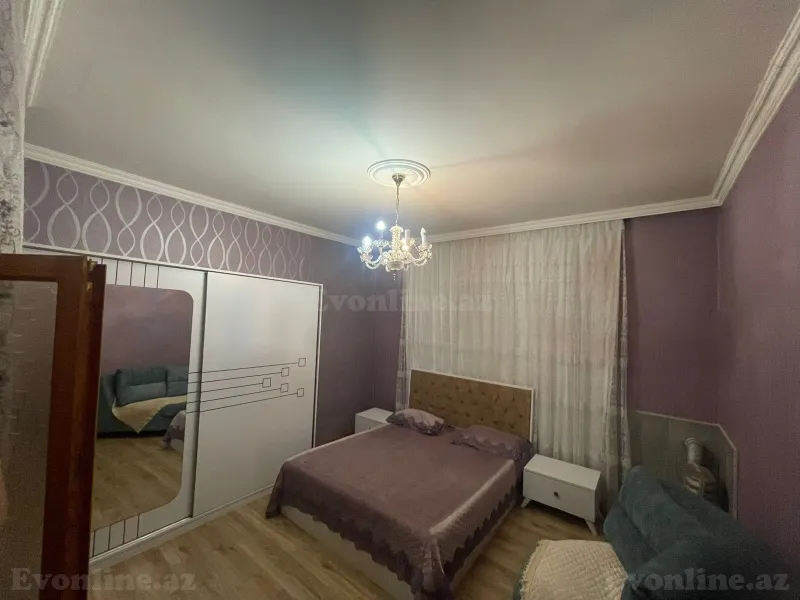 Kirayə verilir 2 otaqlı Həyət evi 70 m² Memar Əcəmi m. - şəkil 9