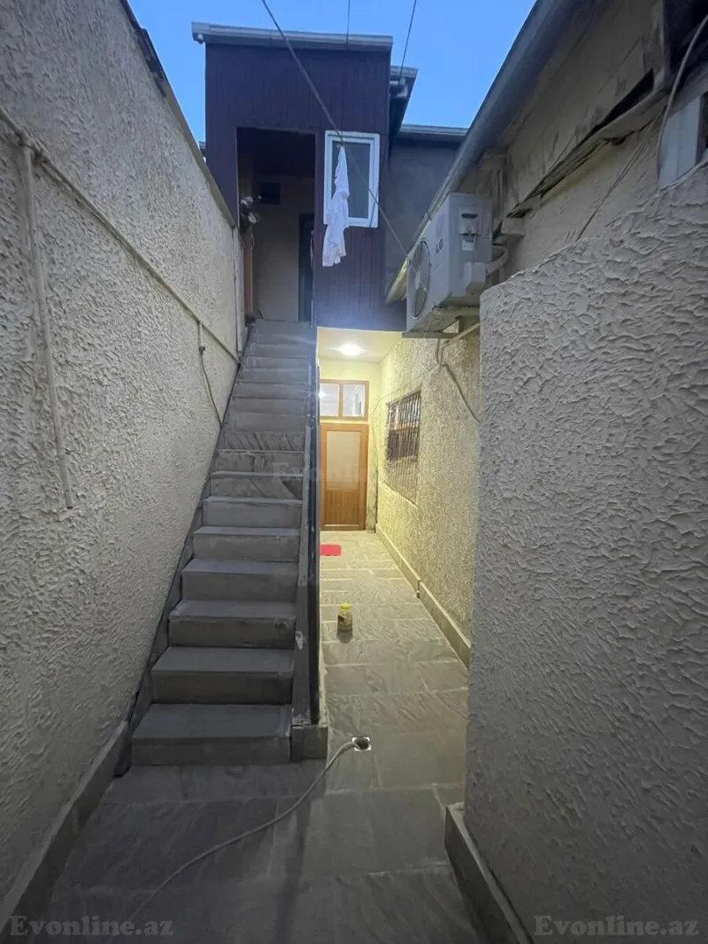 Kirayə verilir 2 otaqlı Həyət evi 70 m² Memar Əcəmi m. - şəkil 11