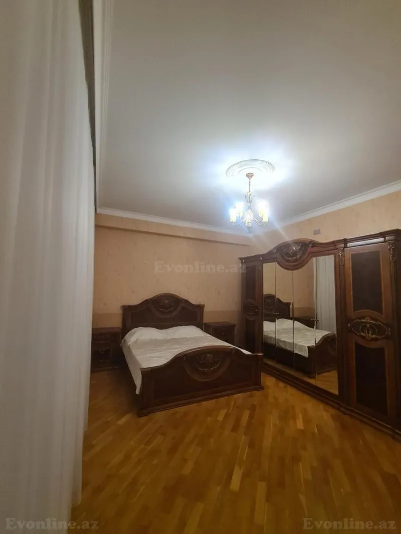 Kirayə verilir 2 otaqlı Mənzil Yeni tikili 85 m² Nəsimi r. - şəkil 2