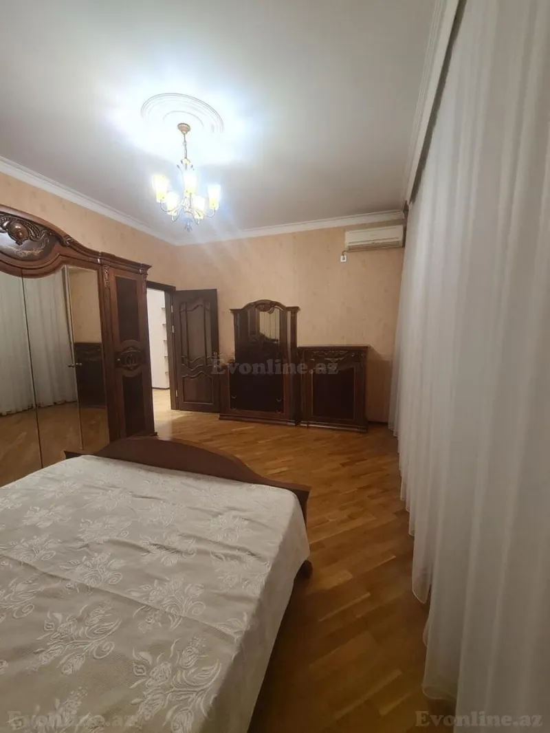 Kirayə verilir 2 otaqlı Mənzil Yeni tikili 85 m² Nəsimi r. - şəkil 3