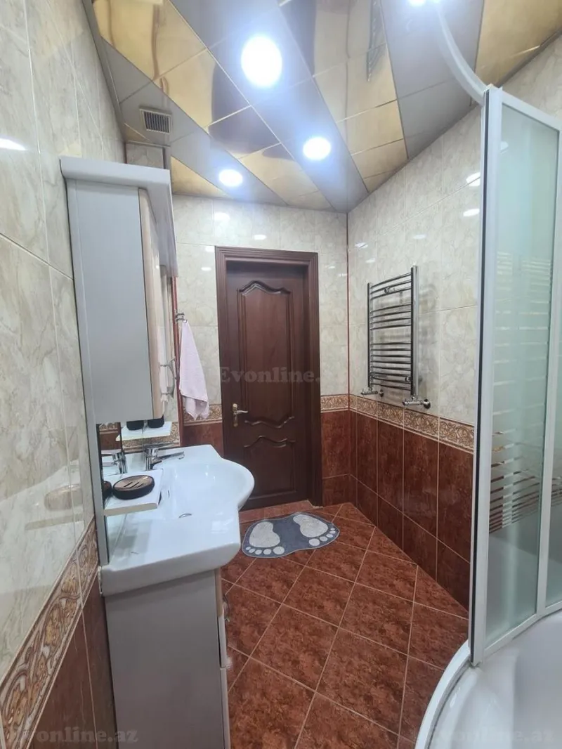 Kirayə verilir 2 otaqlı Mənzil Yeni tikili 85 m² Nəsimi r. - şəkil 8