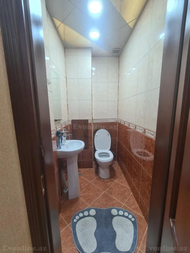 Kirayə verilir 2 otaqlı Mənzil Yeni tikili 85 m² Nəsimi r. - şəkil 10