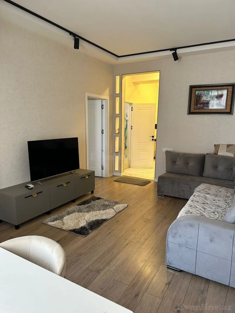 Kirayə verilir 2 otaqlı Mənzil Yeni tikili 60 m² Nərimanov r. - şəkil 3