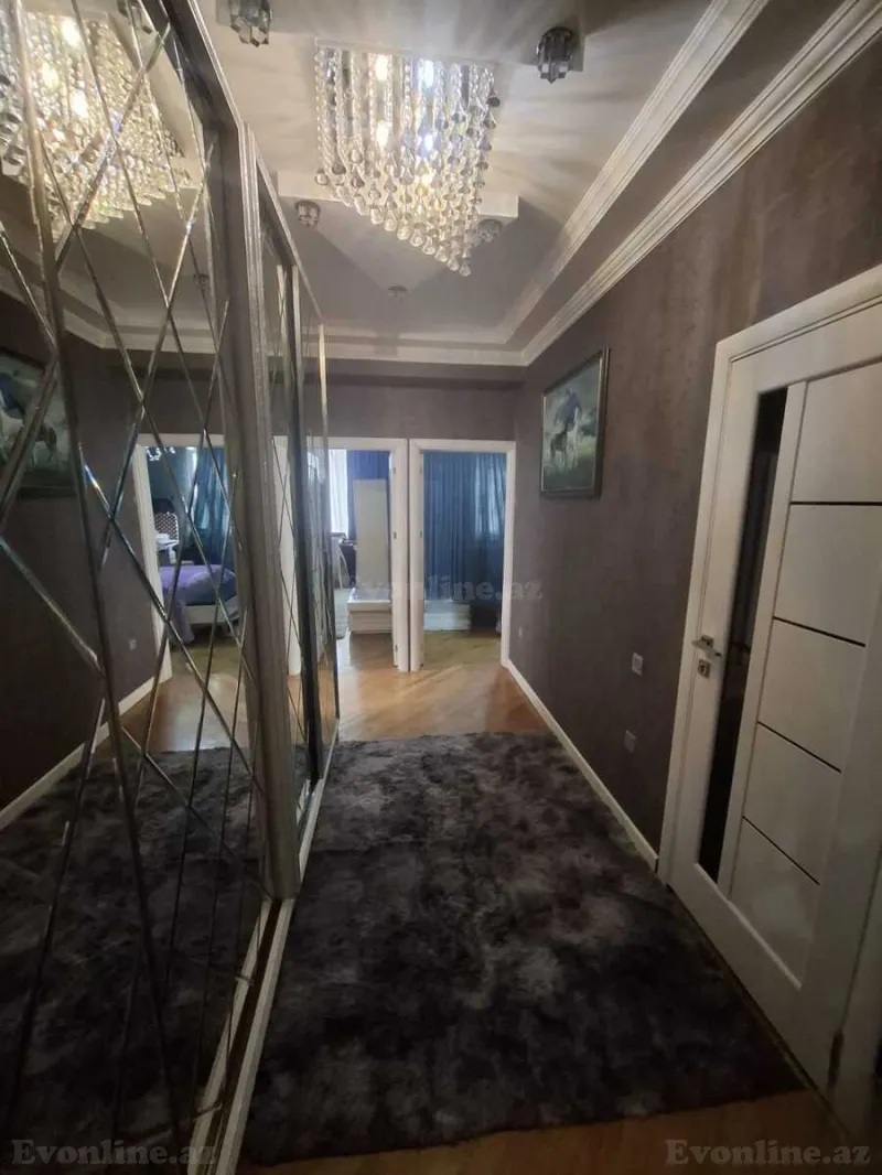 Kirayə verilir 2 otaqlı Mənzil Yeni tikili 80 m² Memar Əcəmi m. - şəkil 5