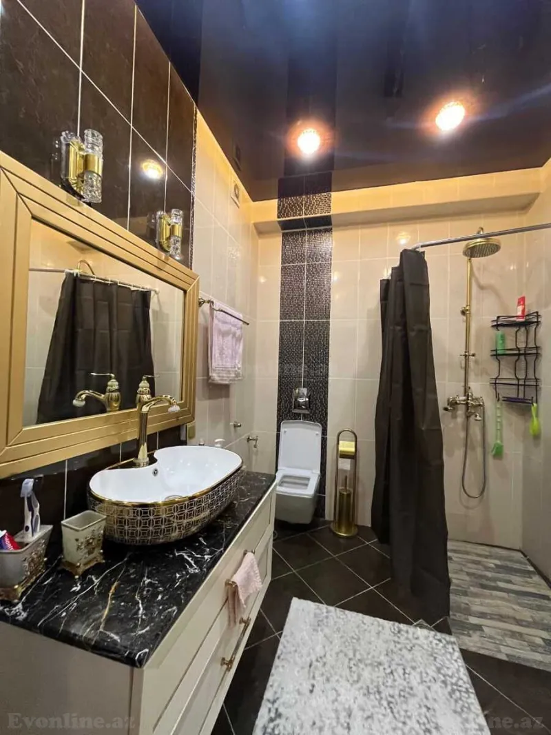 Kirayə verilir 2 otaqlı Mənzil Yeni tikili 80 m² Memar Əcəmi m. - şəkil 6