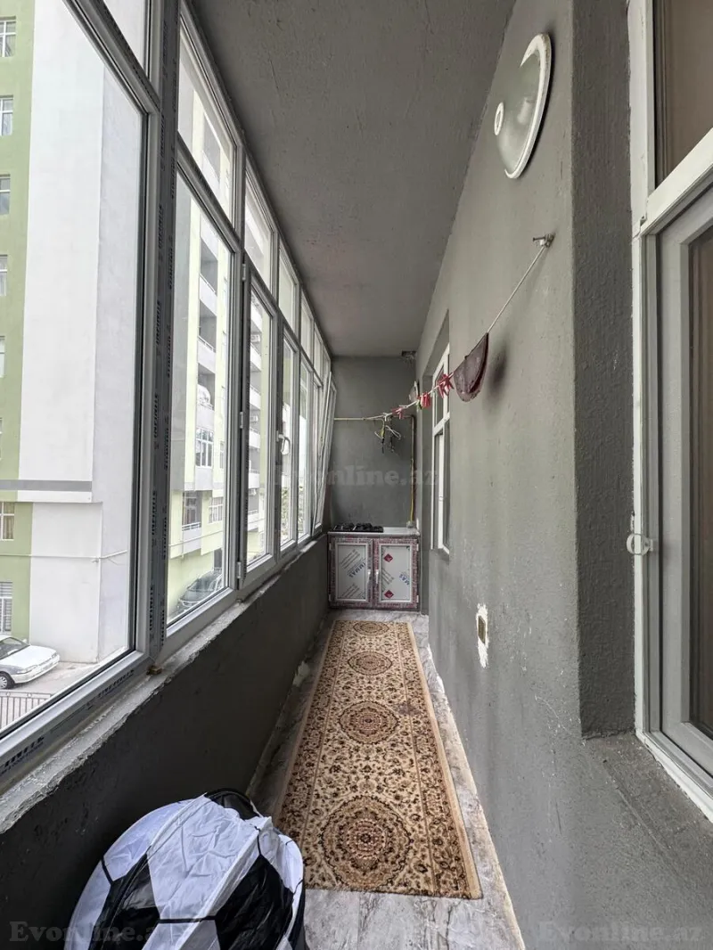 Satılır 2 otaqlı Mənzil Yeni tikili 60 m² Həzi Aslanov m. - şəkil 3
