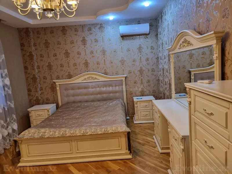 Kirayə verilir 3 otaqlı Mənzil Yeni tikili 140 m² Elmlər Akademiyası m. - şəkil 3