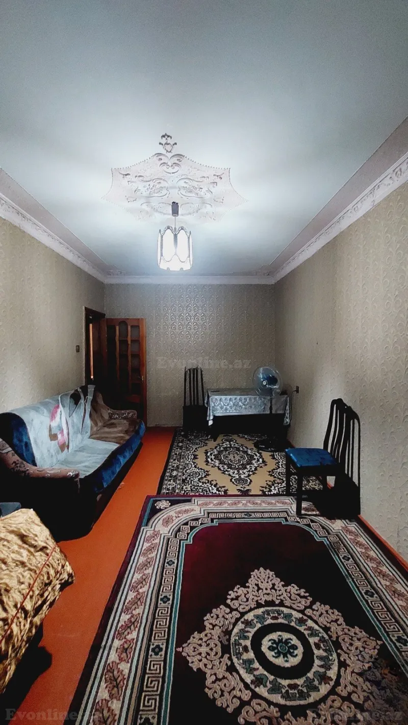 Satılır 3 otaqlı Mənzil Köhnə tikili 55 m² Qara Qarayev m. - şəkil 3