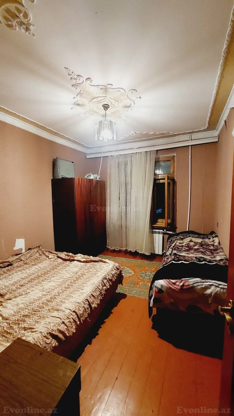 Satılır 3 otaqlı Mənzil Köhnə tikili 55 m² Qara Qarayev m. - şəkil 12