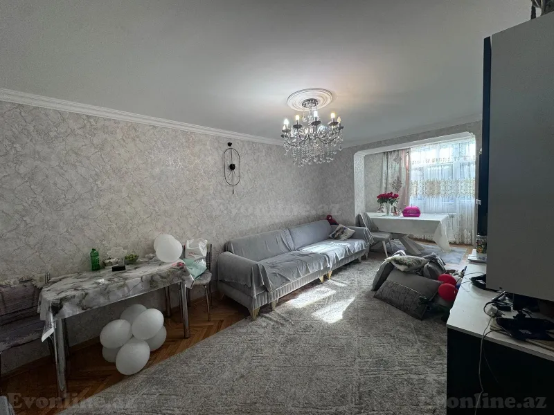 Satılır 3 otaqlı Mənzil Köhnə tikili 75 m² Elmlər Akademiyası m. - şəkil 2