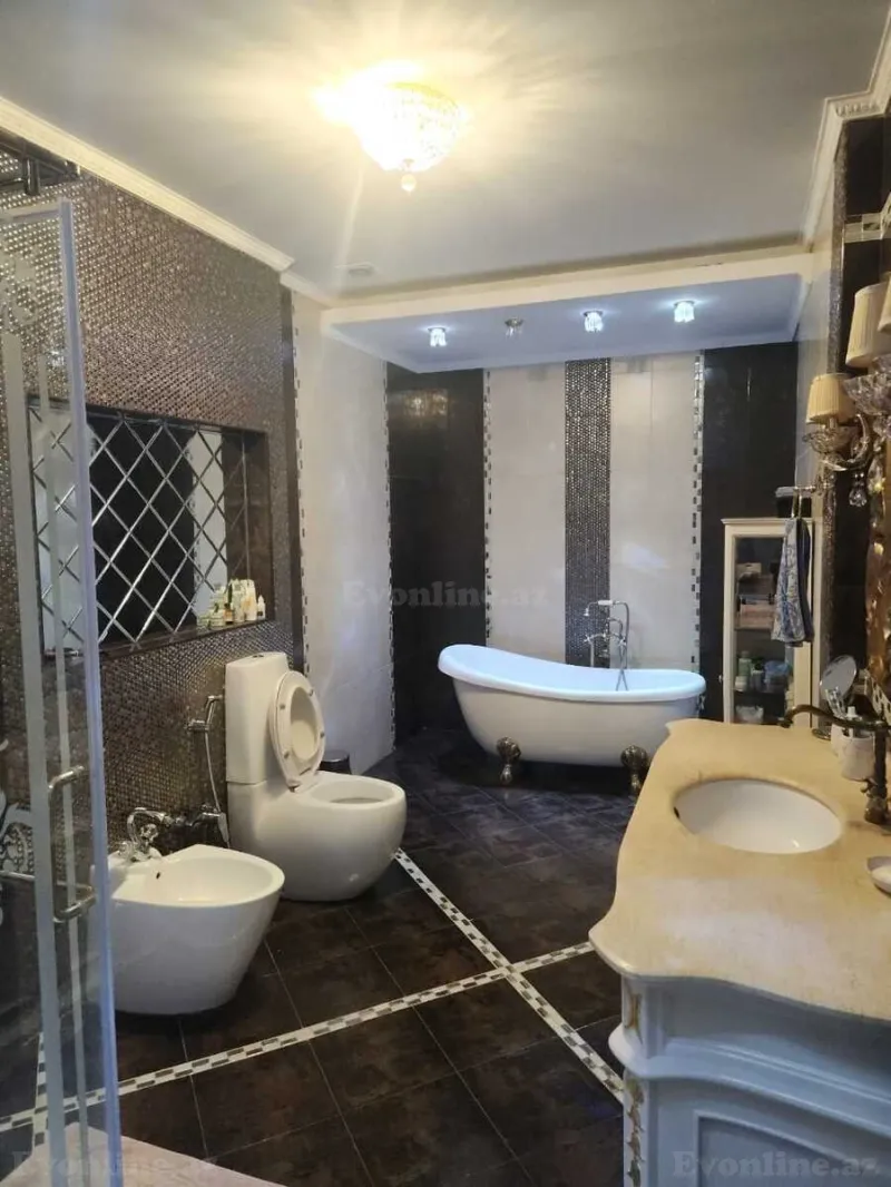 Satılır 5 otaqlı Mənzil Yeni tikili 300 m² Elmlər Akademiyası m. - şəkil 13