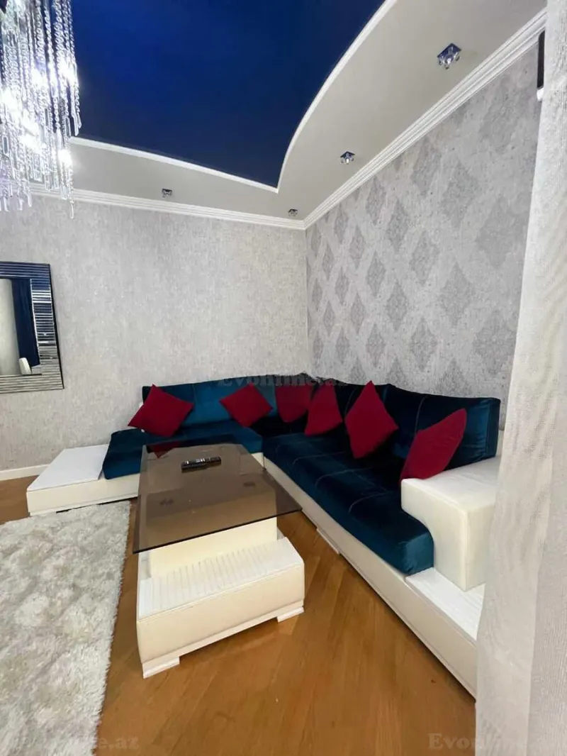 Kirayə verilir 2 otaqlı Mənzil Yeni tikili 80 m² Memar Əcəmi m. - şəkil 3