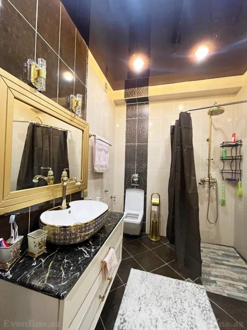 Kirayə verilir 2 otaqlı Mənzil Yeni tikili 80 m² Memar Əcəmi m. - şəkil 9