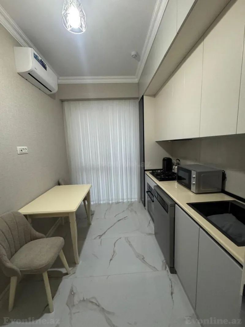Kirayə verilir 2 otaqlı Mənzil Yeni tikili 72 m² Bakmil m. - şəkil 7
