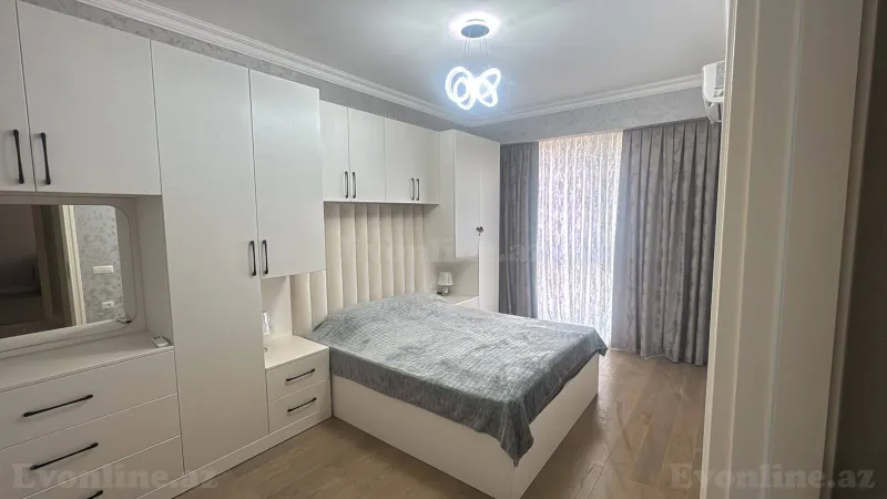 Kirayə verilir 2 otaqlı Mənzil Yeni tikili 72 m² Bakmil m. - şəkil 11
