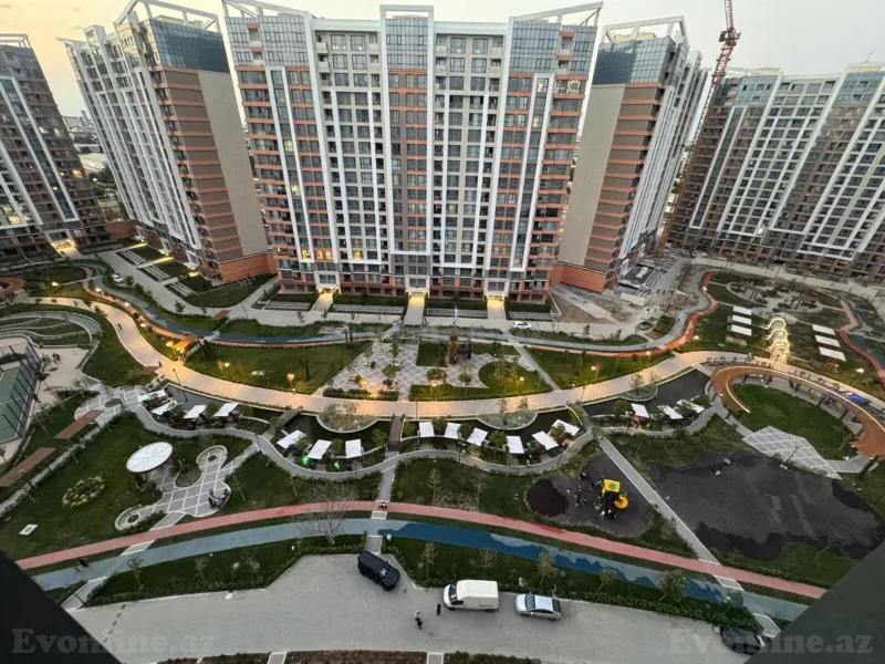Kirayə verilir 2 otaqlı Mənzil Yeni tikili 72 m² Bakmil m. - şəkil 15