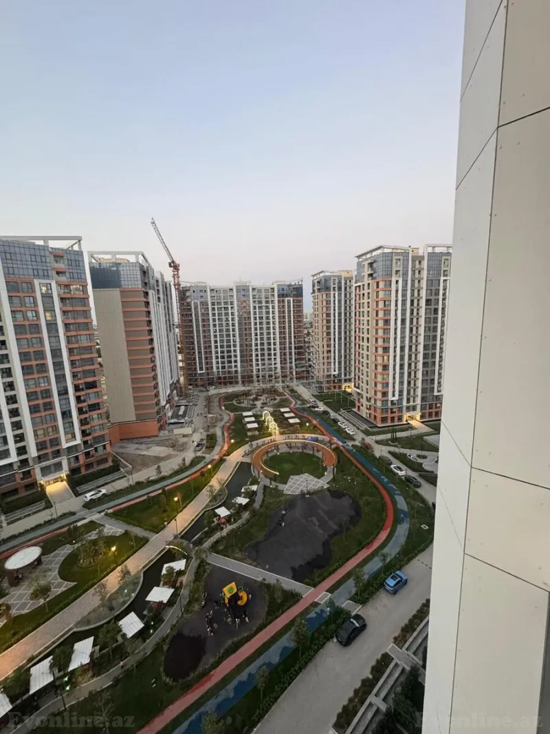 Kirayə verilir 2 otaqlı Mənzil Yeni tikili 72 m² Bakmil m. - şəkil 16