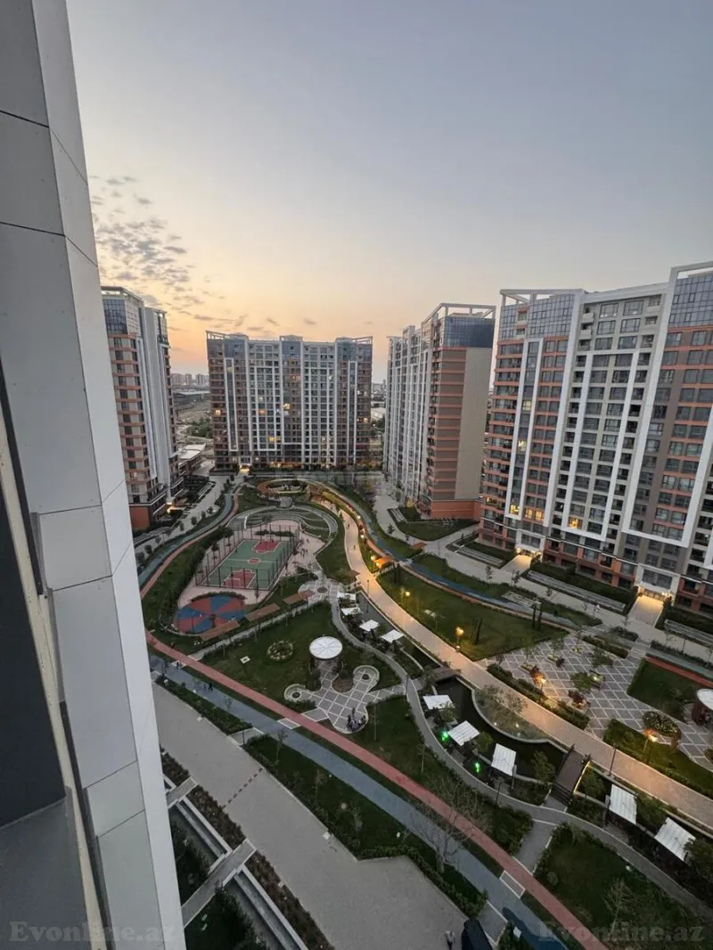 Kirayə verilir 2 otaqlı Mənzil Yeni tikili 72 m² Bakmil m. - şəkil 17