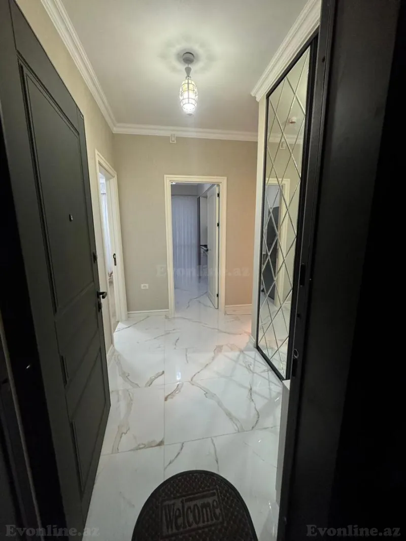 Kirayə verilir 2 otaqlı Mənzil Yeni tikili 72 m² Bakmil m. - şəkil 18