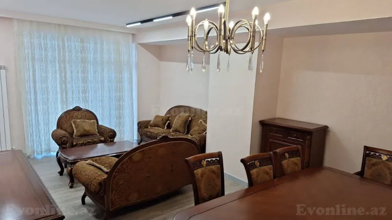 Kirayə verilir 4 otaqlı Mənzil Yeni tikili 190 m² Yasamal r. - şəkil 3