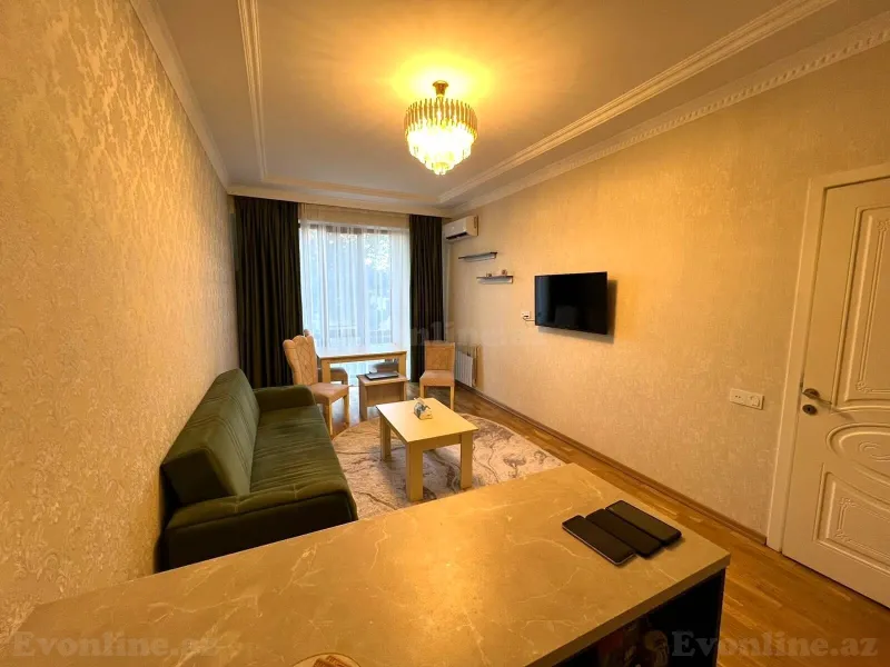Kirayə verilir 2 otaqlı Mənzil Yeni tikili 50 m² İnşaatçılar m. - şəkil 5