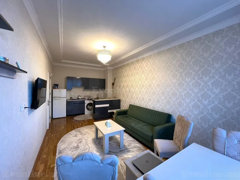 Kirayə verilir 2 otaqlı Mənzil Yeni tikili 50 m² İnşaatçılar m. - şəkil 6