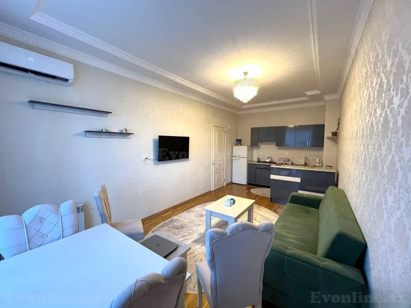 Kirayə verilir 2 otaqlı Mənzil Yeni tikili 50 m² İnşaatçılar m. - şəkil 7