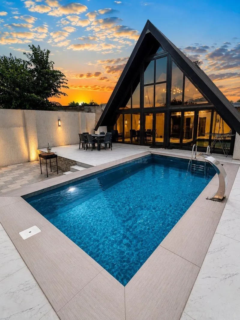 Kirayə verilir 4 otaqlı Həyət evi 120 m² Mərdəkan - şəkil 3