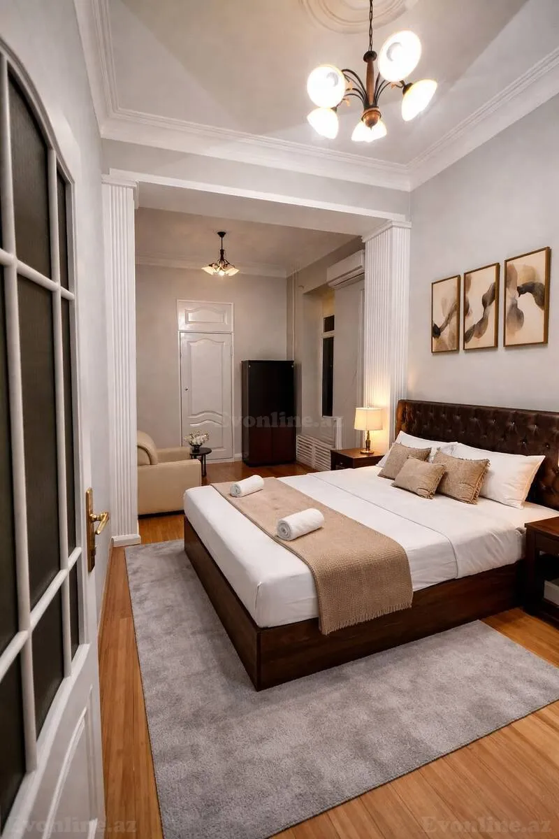 Kirayə verilir 9 otaqlı Həyət evi 500 m² Gənclik m. - şəkil 3