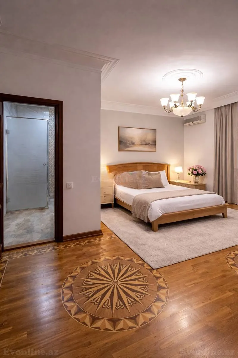 Kirayə verilir 9 otaqlı Həyət evi 500 m² Gənclik m. - şəkil 9