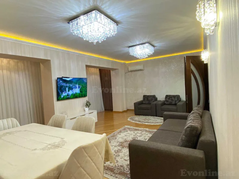 Satılır 3 otaqlı Mənzil Köhnə tikili 120 m² Elmlər Akademiyası m. - şəkil 2
