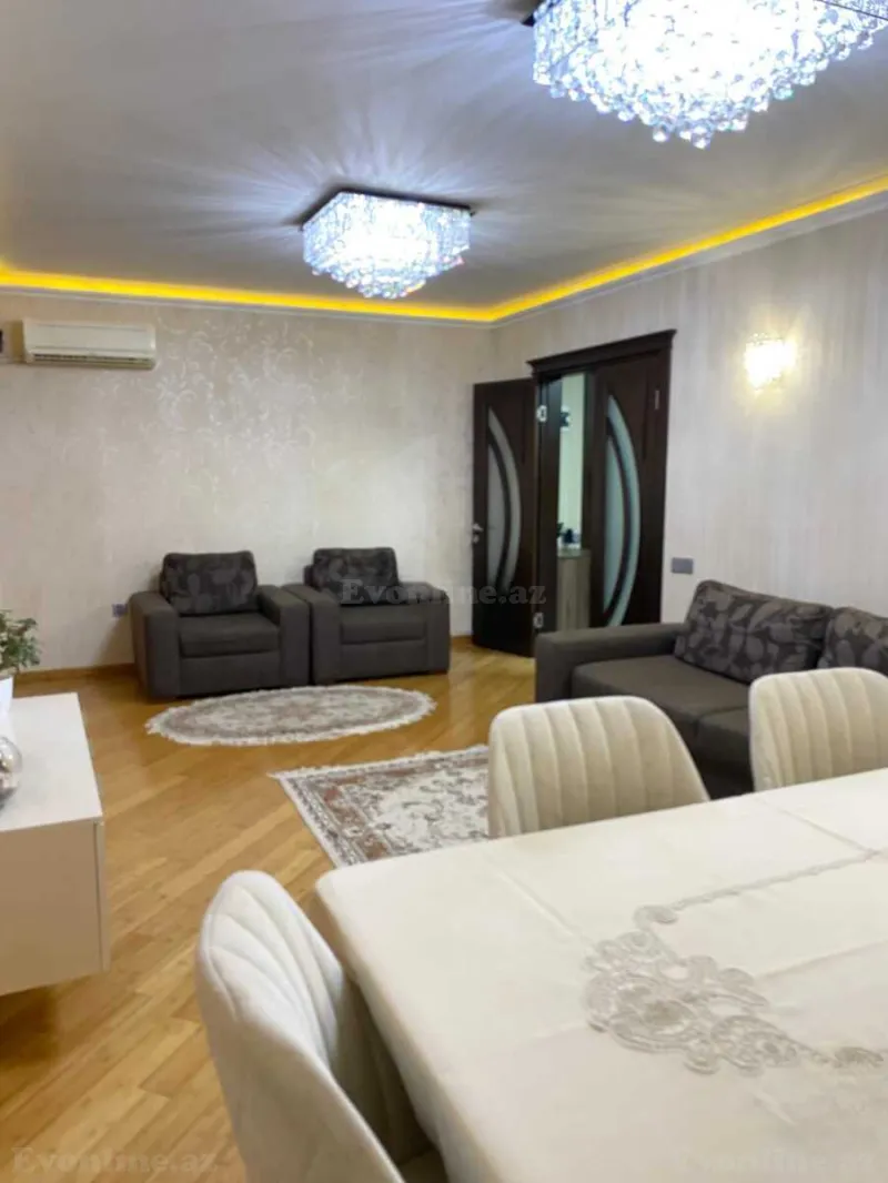 Satılır 3 otaqlı Mənzil Köhnə tikili 120 m² Elmlər Akademiyası m. - şəkil 3