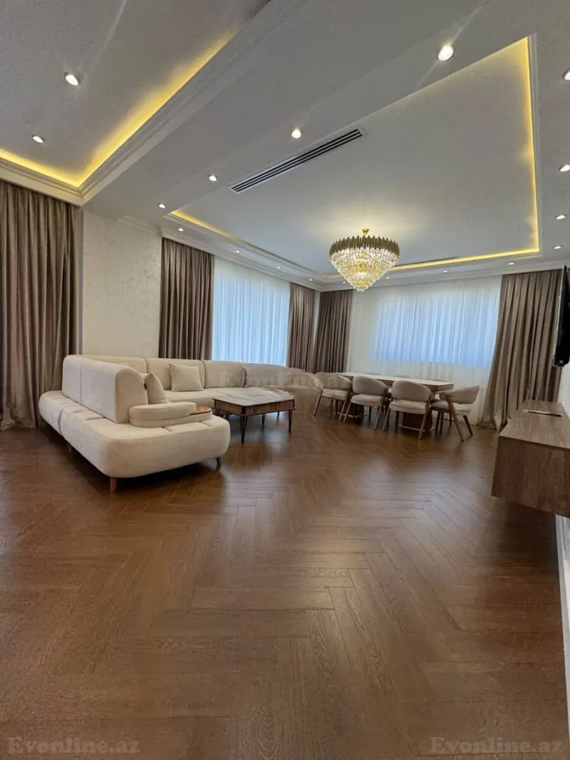 Kirayə verilir 3 otaqlı Mənzil Yeni tikili 160 m² Xətai r. - şəkil 2