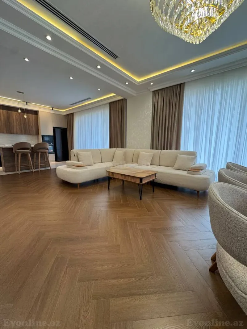 Kirayə verilir 3 otaqlı Mənzil Yeni tikili 160 m² Xətai r. - şəkil 3