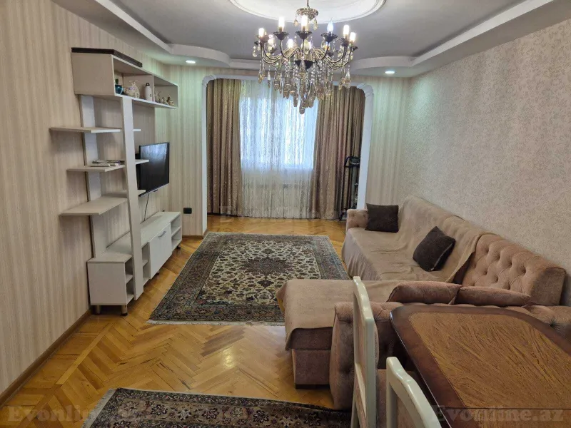 Kirayə verilir 3 otaqlı Mənzil Köhnə tikili 80 m² Elmlər Akademiyası m. - şəkil 2