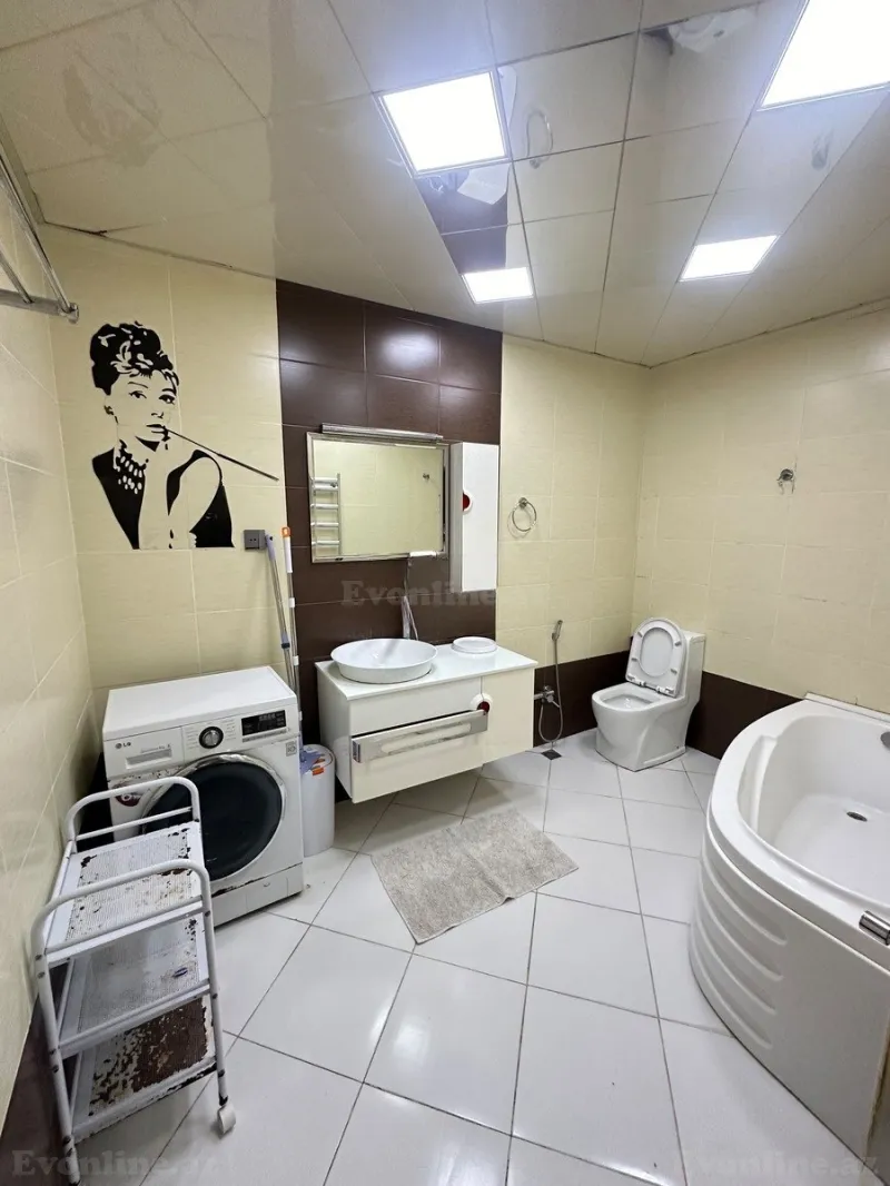 Kirayə verilir 2 otaqlı Mənzil Yeni tikili 60 m² Həzi Aslanov - şəkil 15