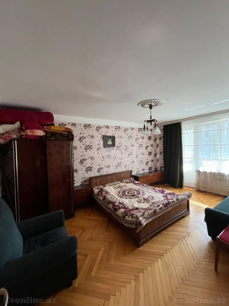 Kirayə verilir 3 otaqlı Mənzil Köhnə tikili 80 m² Elmlər Akademiyası m. - şəkil 3