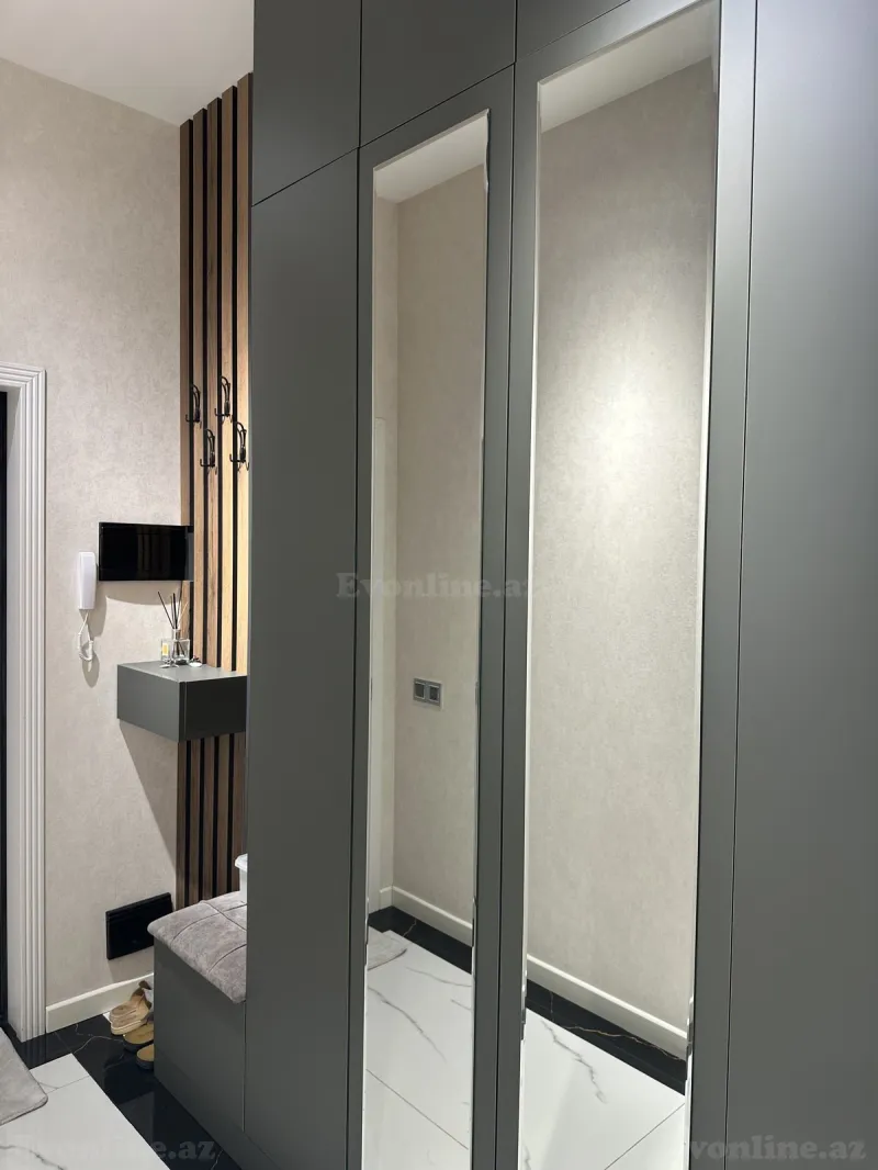 Kirayə verilir 2 otaqlı Mənzil Yeni tikili 90 m² Nərimanov r. - şəkil 3