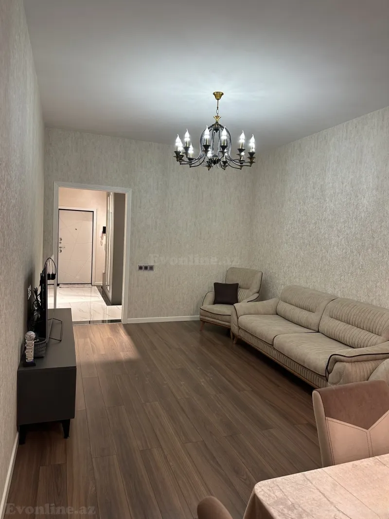 Kirayə verilir 2 otaqlı Mənzil Yeni tikili 90 m² Nərimanov r. - şəkil 6
